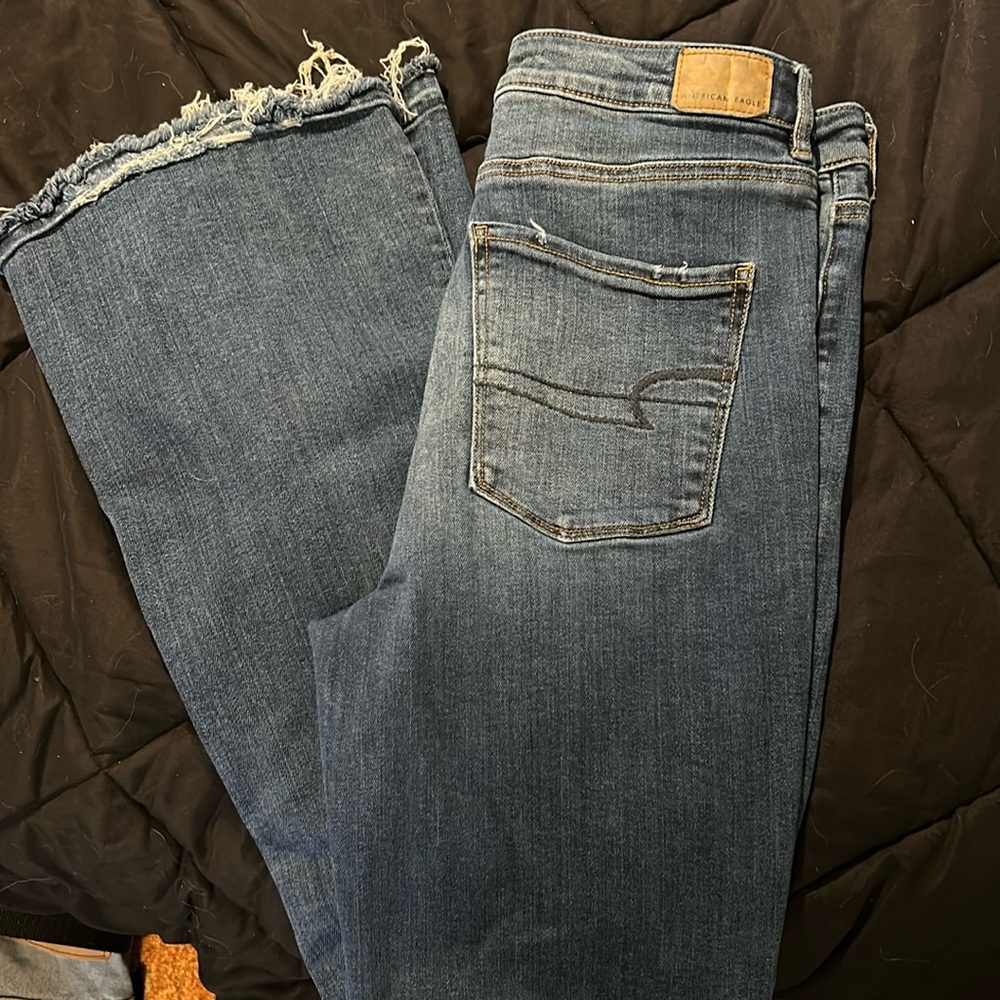 American Eagle High Rise Flare
